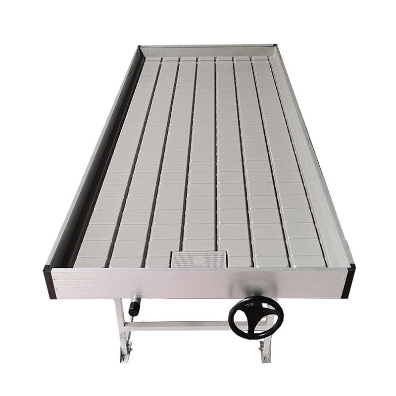 Ebb and Flow Rolling Benches Flow Systems for Commercial Greenhouse Rolling Benches