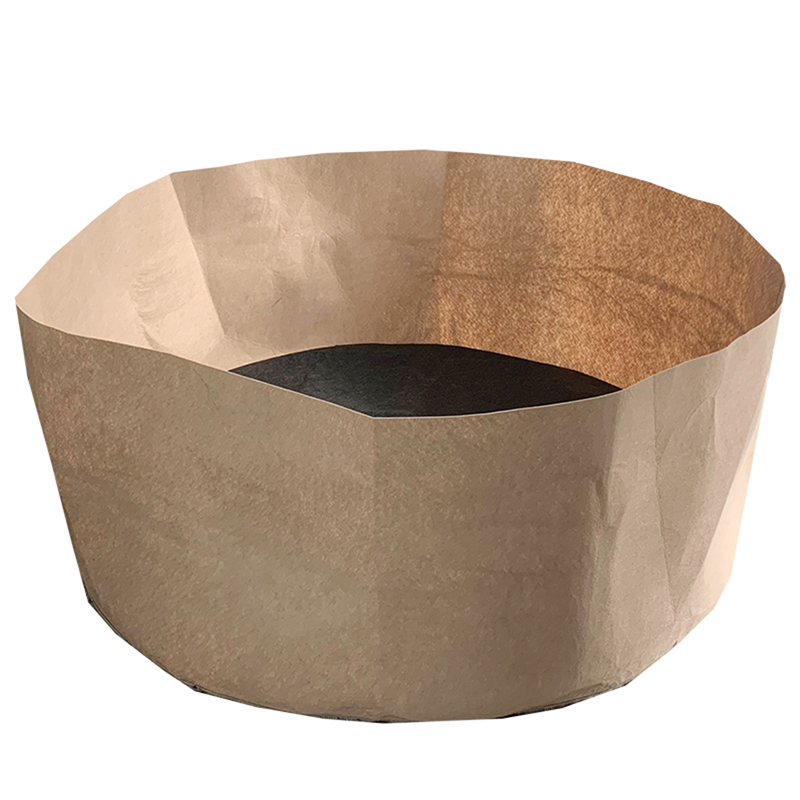 Large Size Tan Grow Bag Custom Heavy Duty Aeration Pocket Planter Potato Flower Breathable Non Woven Fabric Pot