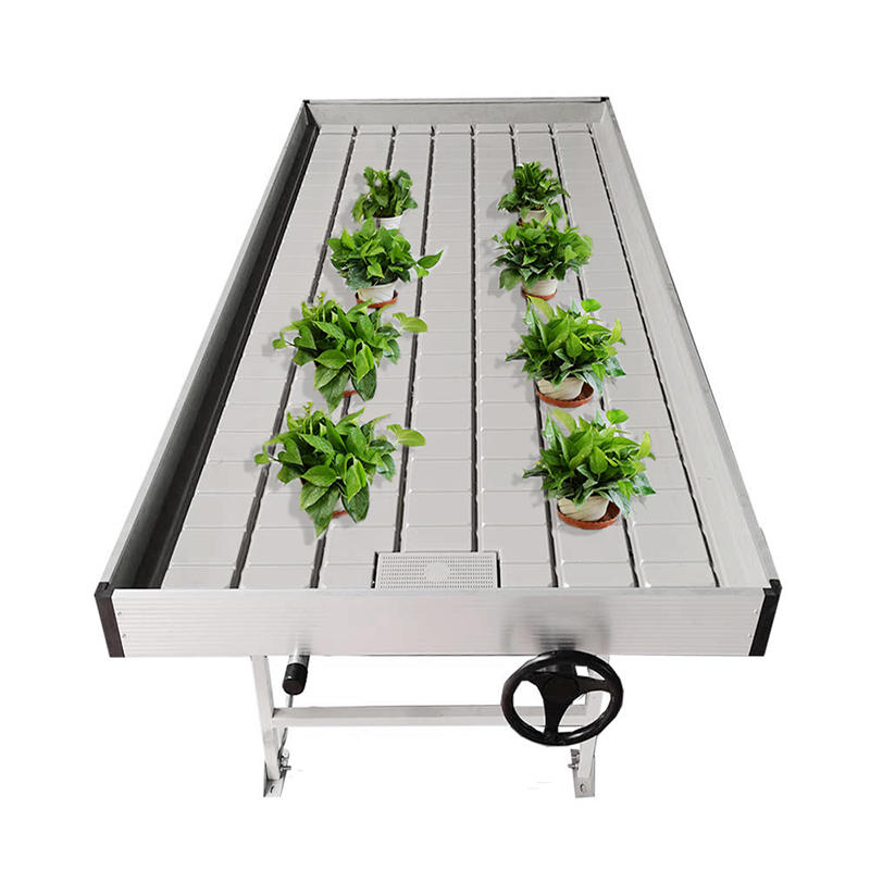 Ebb And Flow Hydroponic ABS Tray Grow Table Grow System Rolling Bench