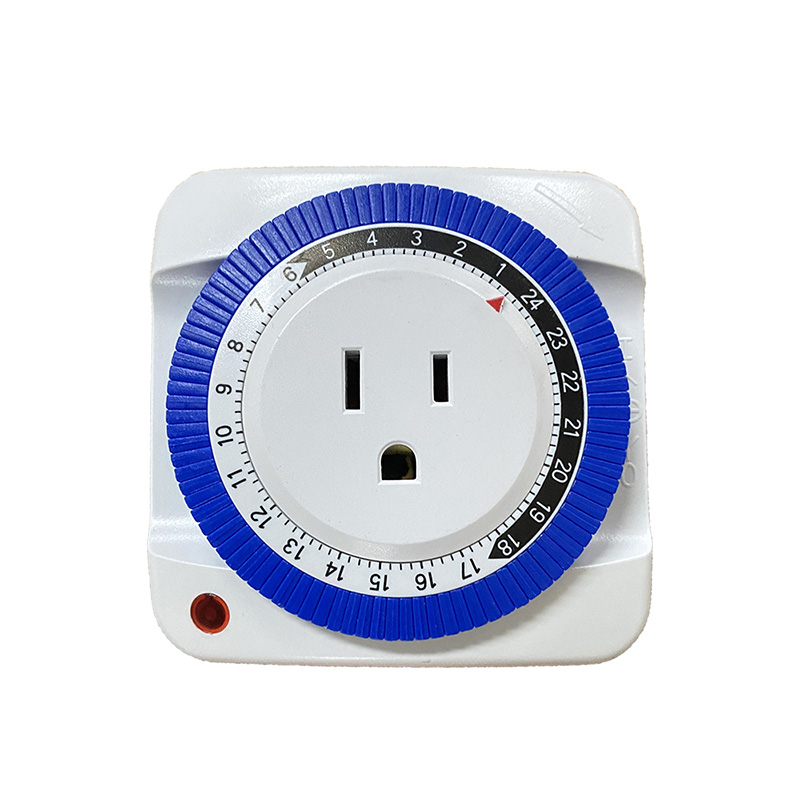 New Arrival 220V Programmable Manual 24 Hour Mechanical Timer for Grow Tent Kit