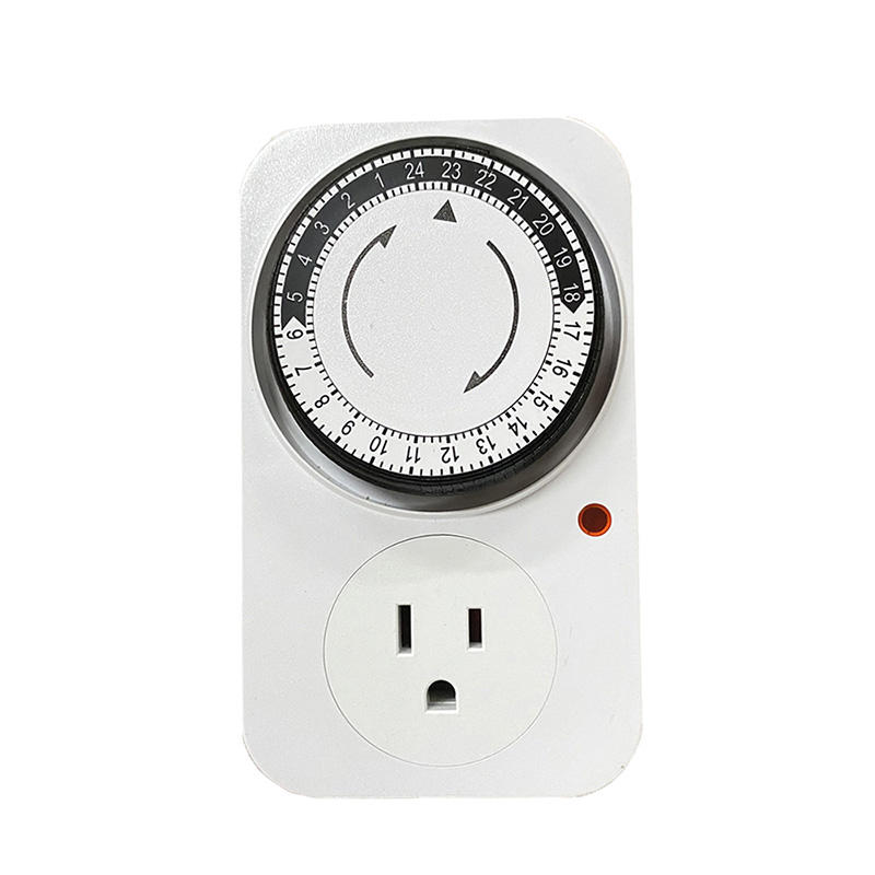 240V Electronic Programmable Grounded Plug In Time Timer Outlet Manual 24 Hour Interval Electrical Mechanical Timer