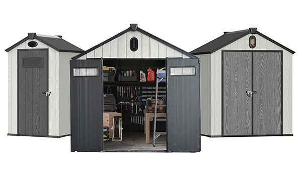 garden resin tool shed