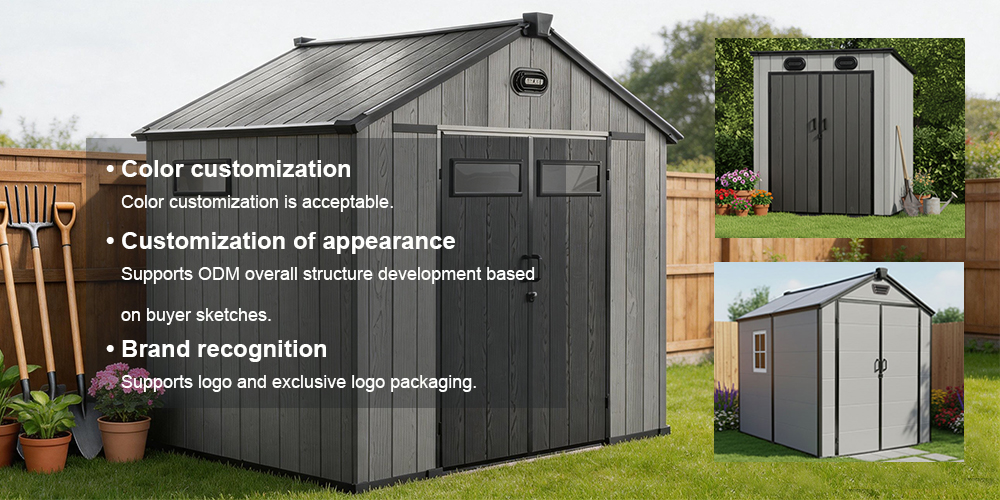 resin shed ODM customization