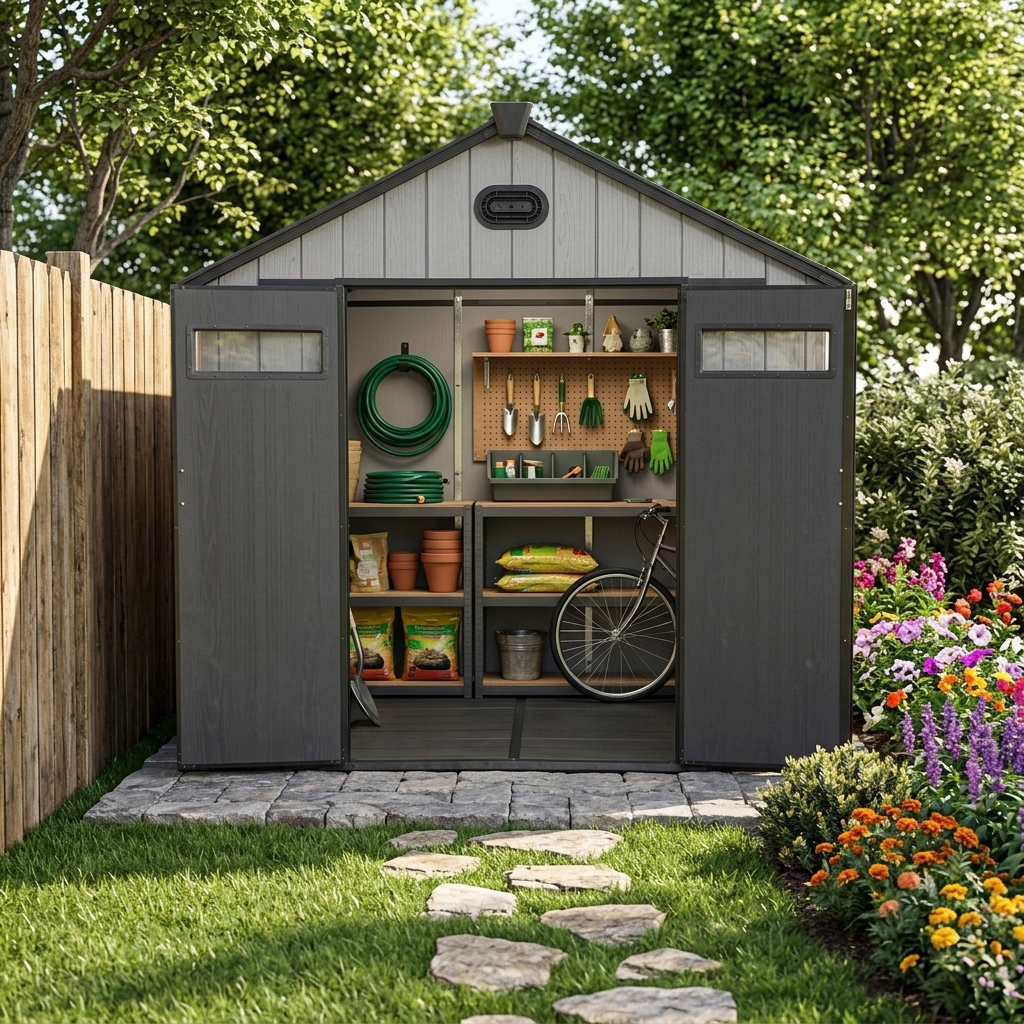 Outdoor Plastic Shed
