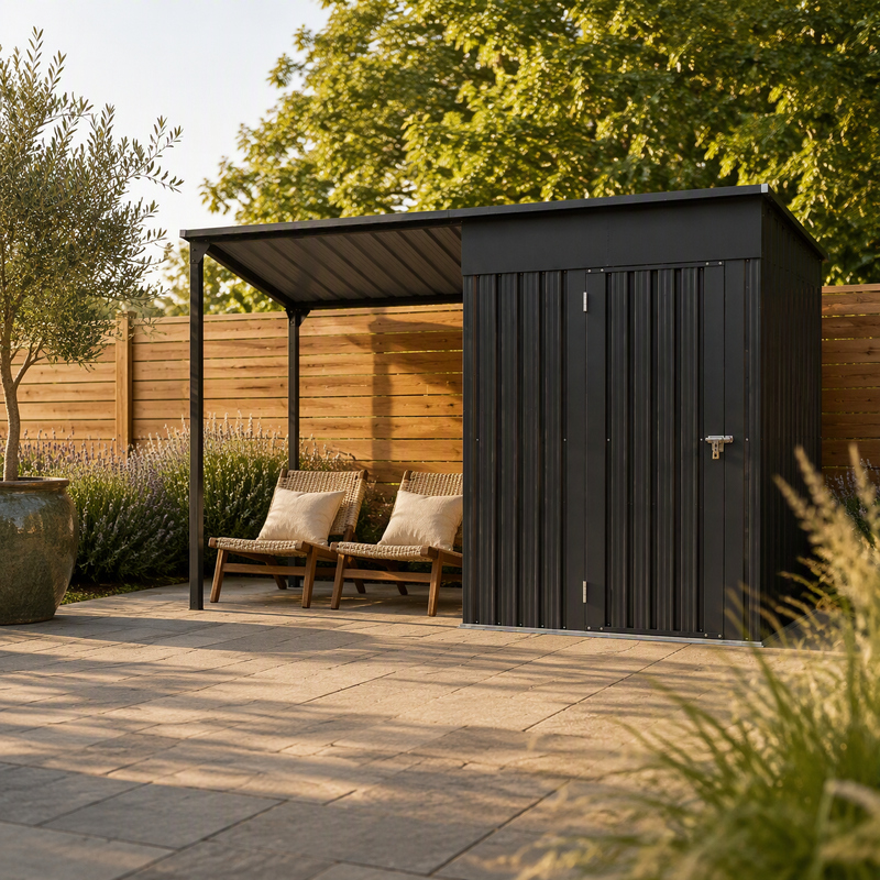 2-in-1 Durable Garden Tool Shed